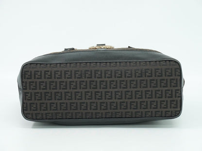 FENDI ズッキーノ ハンドバッグ ブラウン 8BN020