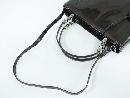 Christian Dior マリスパール 2WAY ショルダーバッグ ブラウン