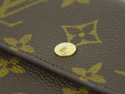 LOUIS VUITTON ポルト トレゾールエテュイ パピエ モノグラム 折財布 M61202