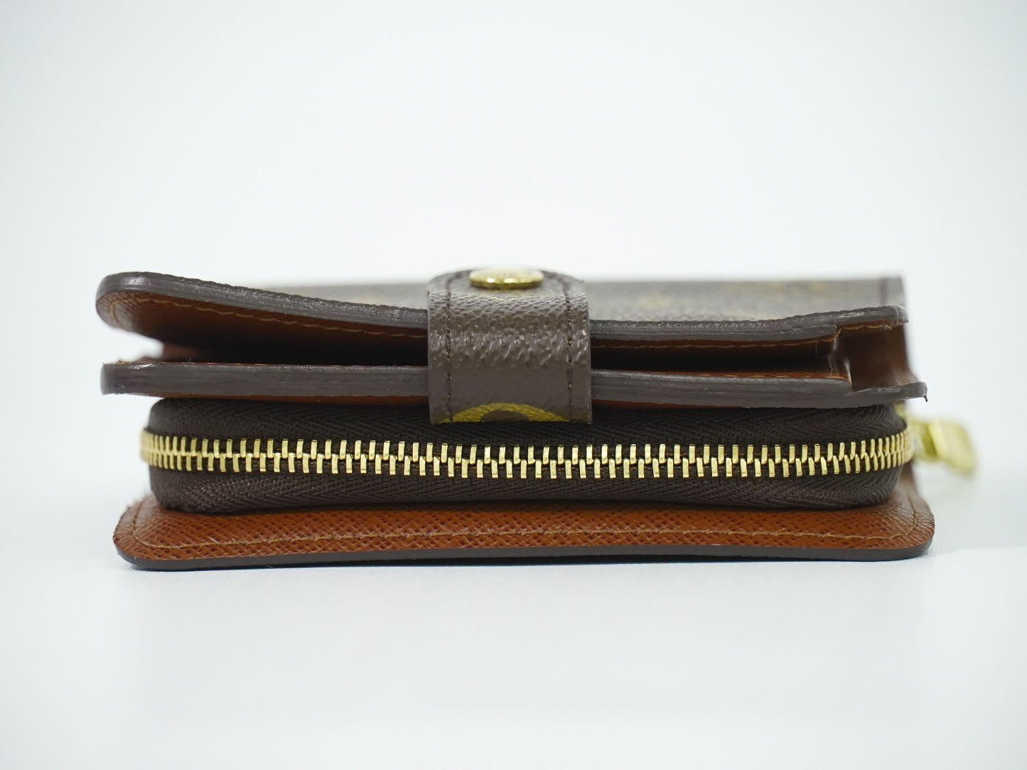 LOUIS VUITTON コンパクトジップ モノグラム 折財布 M61667