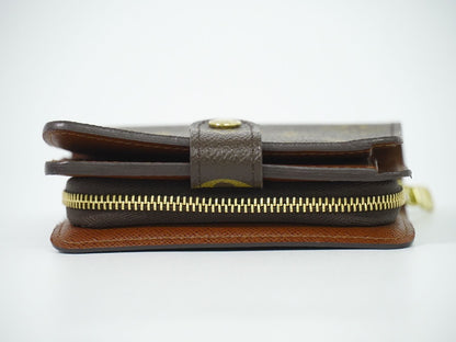 LOUIS VUITTON コンパクトジップ モノグラム 折財布 M61667
