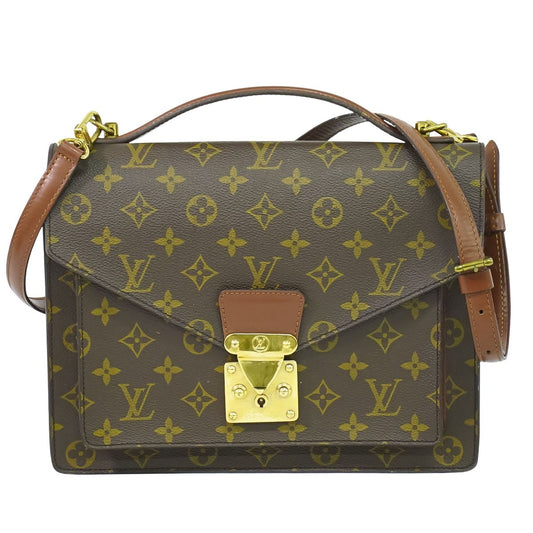 LOUIS VUITTON モンソー モノグラム 2WAY ショルダーバッグ M51185
