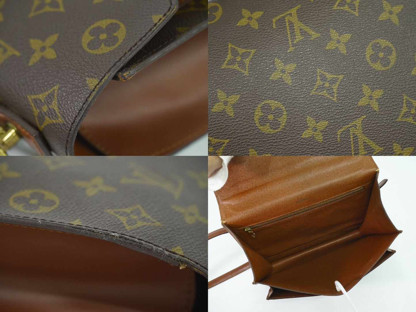 LOUIS VUITTON モンソー モノグラム 2WAY ショルダーバッグ M51185