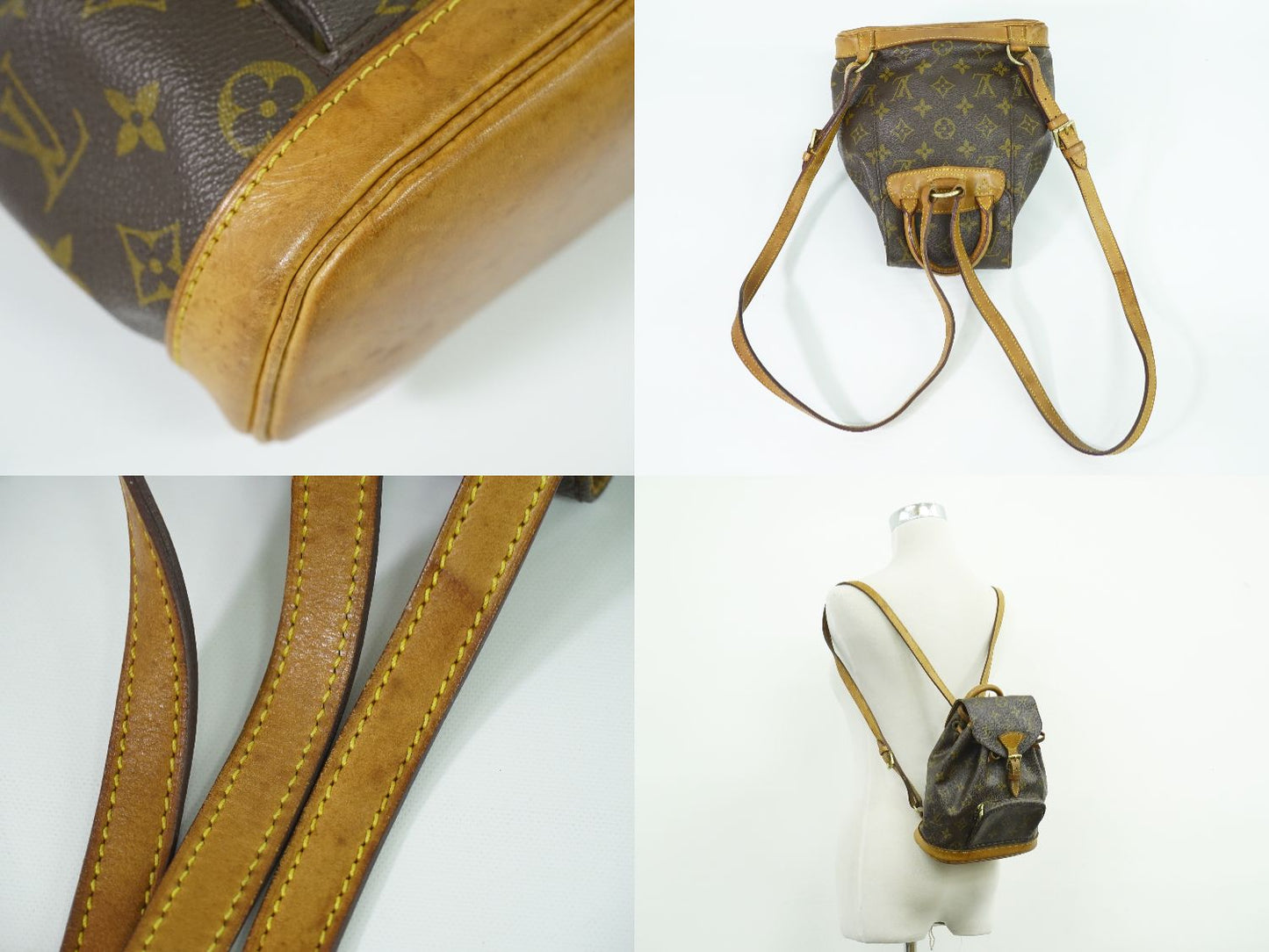 LOUIS VUITTON ミニ モンスリ モノグラム リュックサック M51137