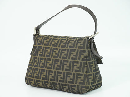FENDI ズッカ ショルダーバッグ ブラウン