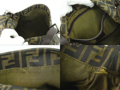 FENDI ズッカ ショルダーバッグ ブラウン