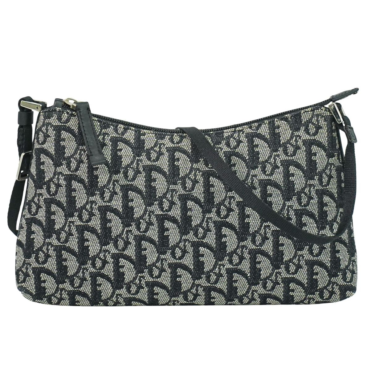 Christian Dior トロッター ショルダーバッグ ブラック