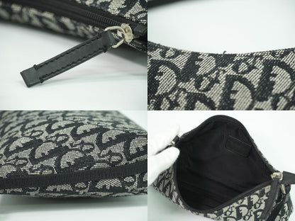 Christian Dior トロッター ショルダーバッグ ブラック