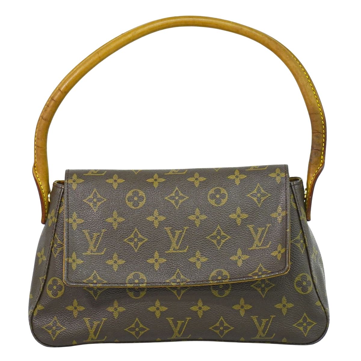 LOUIS VUITTON ミニ ルーピング モノグラム ショルダーバッグ M51147