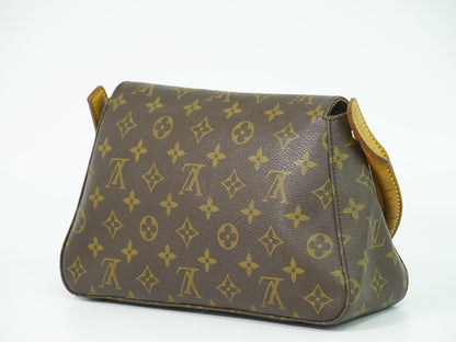 LOUIS VUITTON ミニ ルーピング モノグラム ショルダーバッグ M51147