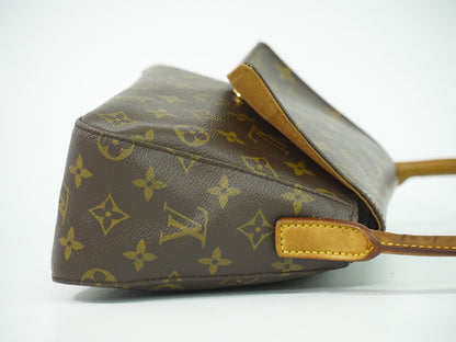 LOUIS VUITTON ミニ ルーピング モノグラム ショルダーバッグ M51147