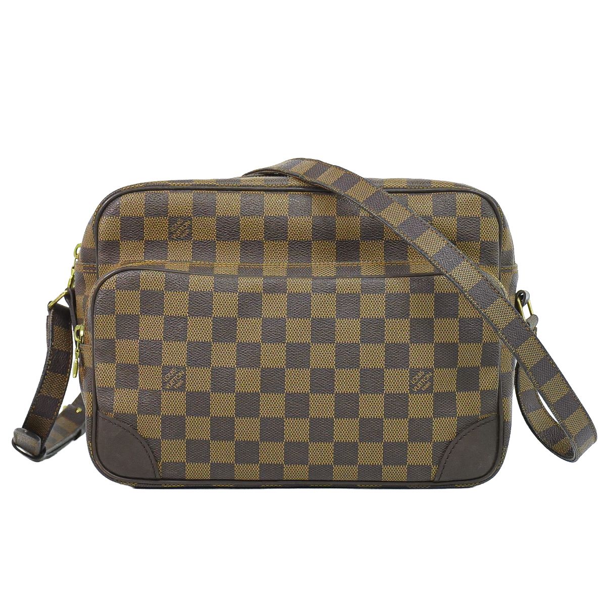 LOUIS VUITTON ナイル スペシャルオーダー ダミエ エベヌ ショルダーバッグ N48062