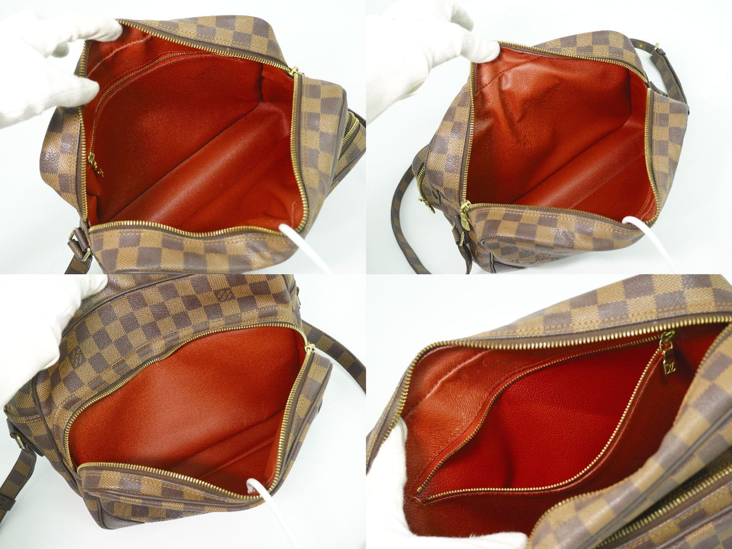 LOUIS VUITTON ナイル スペシャルオーダー ダミエ エベヌ ショルダーバッグ N48062