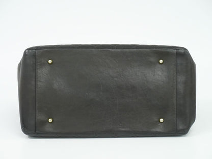 CHANEL マトラッセ ココマーク トートバッグ ブラック