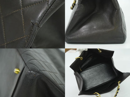 CHANEL マトラッセ ココマーク トートバッグ ブラック