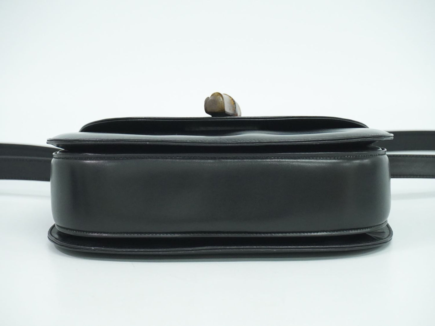 GUCCI バンブー 2WAY ショルダーバッグ ブラック