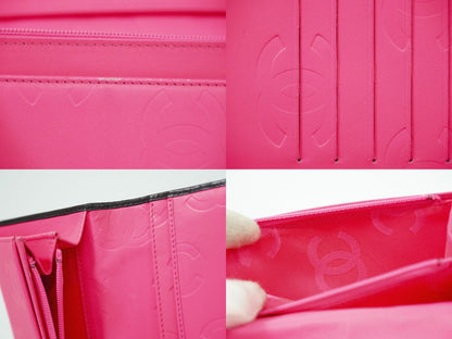 CHANEL ココマーク カンボンライン 長財布 ブラック