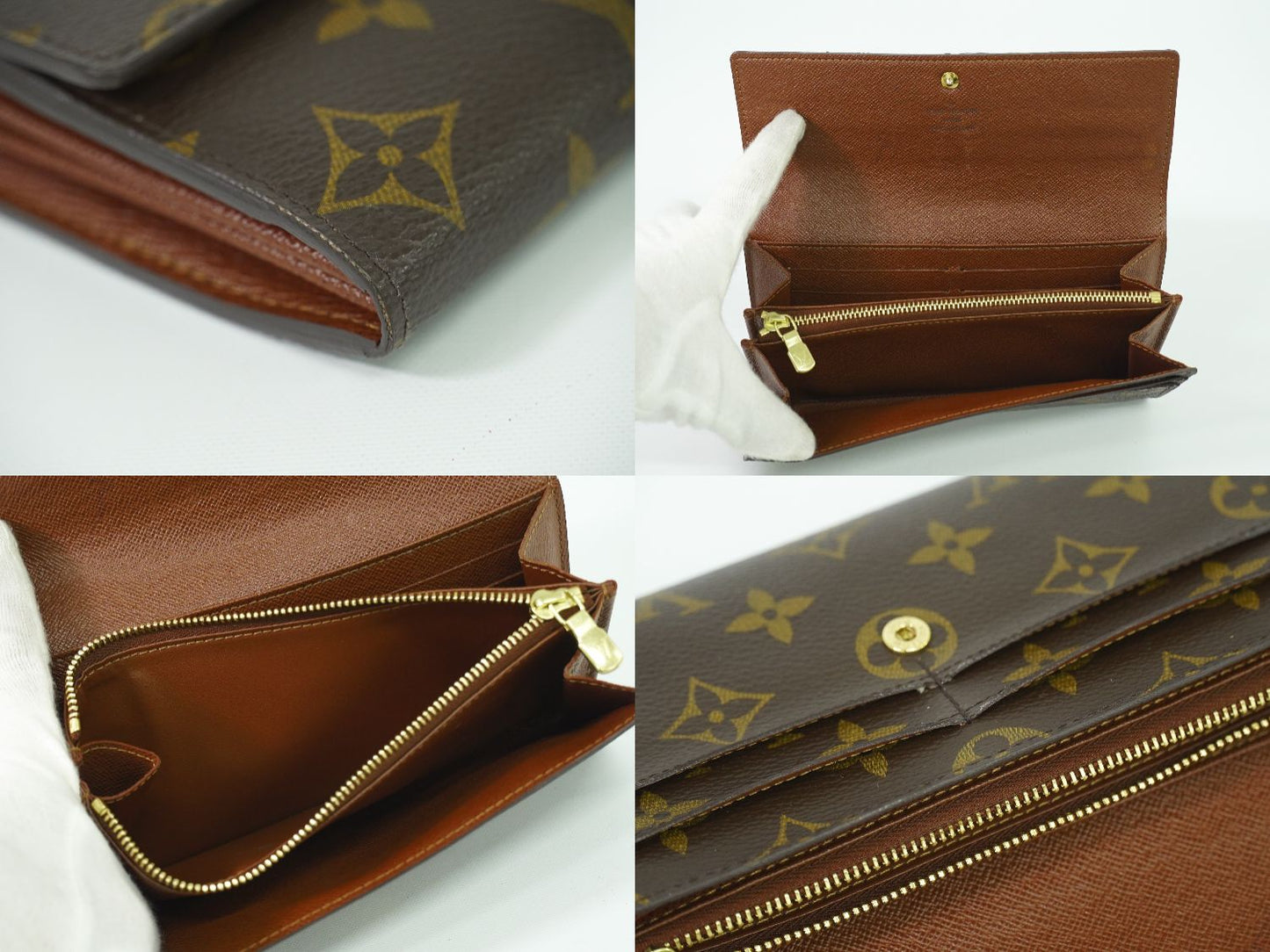 LOUIS VUITTON 旧型 ポルトフォイユサラ モノグラム 長財布 M61734