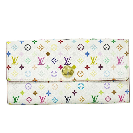 LOUIS VUITTON ポルトフォイユ サラ モノグラム マルチカラー 長財布 ブロン M60272