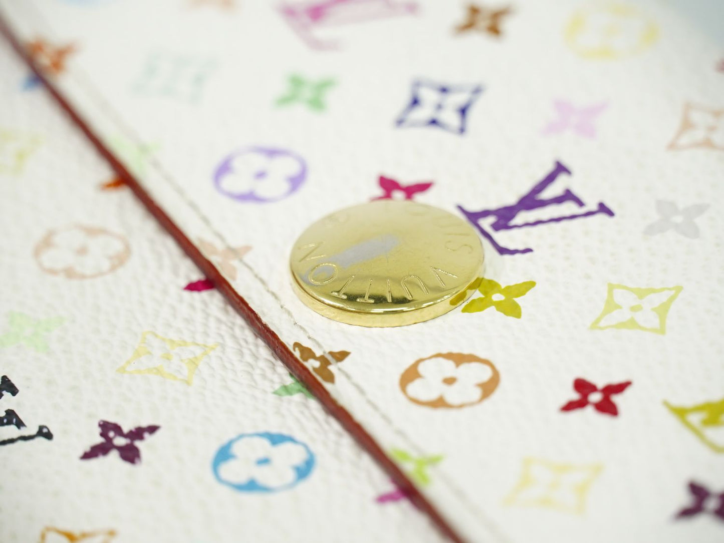 LOUIS VUITTON ポルトフォイユ サラ モノグラム マルチカラー 長財布 ブロン M60272