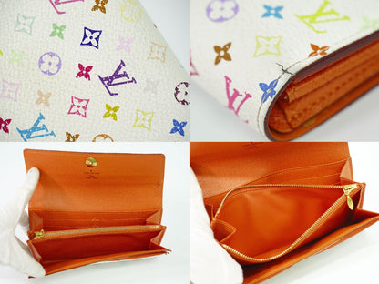 LOUIS VUITTON ポルトフォイユ サラ モノグラム マルチカラー 長財布 ブロン M60272