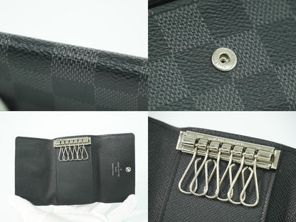 LOUIS VUITTON ミュルティクレ 6 ダミエ グラフィット キーケース 6連 N62662