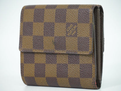 LOUIS VUITTON ポルトフォイユ エリーズ ダミエ エベヌ 折財布 N61654