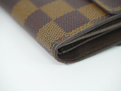 LOUIS VUITTON ポルトフォイユ エリーズ ダミエ エベヌ 折財布 N61654