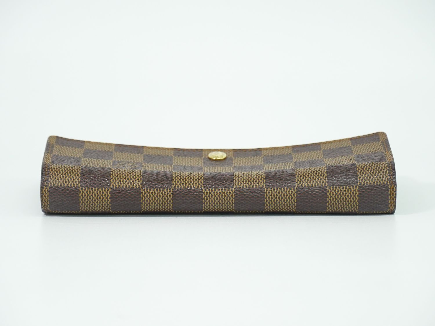 良品 ルイヴィトン ダミエ エベヌ ポシェット ポルトモネ クレディ 長財布 LOUIS VUITTON ポシェット ポルト モネ クレディ ダミエ エベヌ 長財布