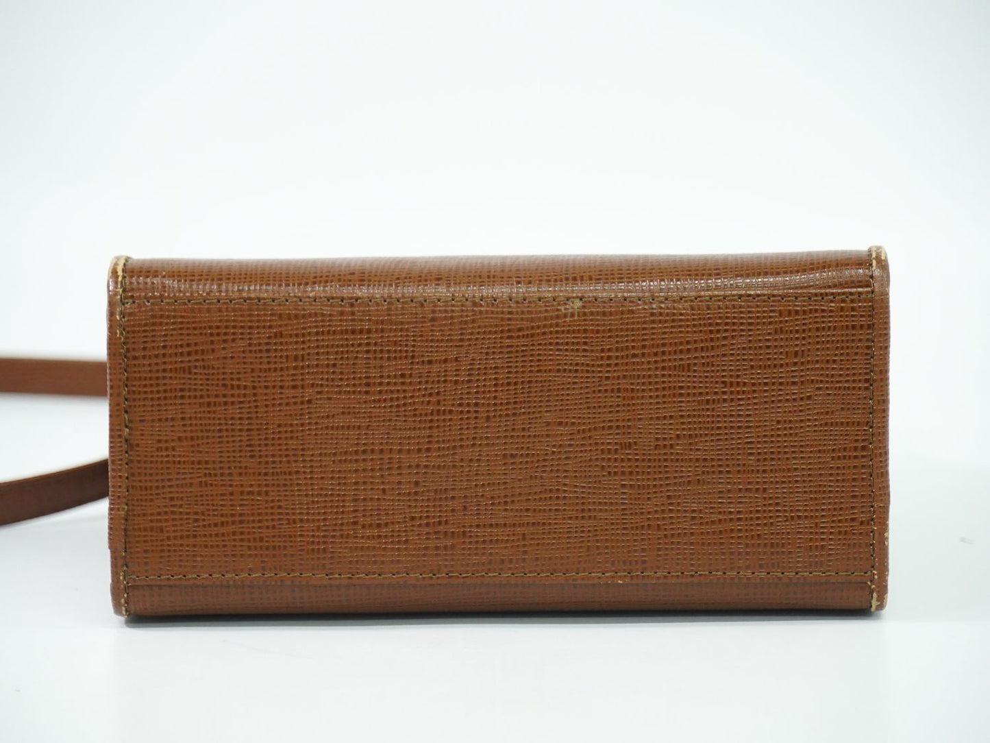 Courreges 2WAY ショルダーバッグ ブラウン