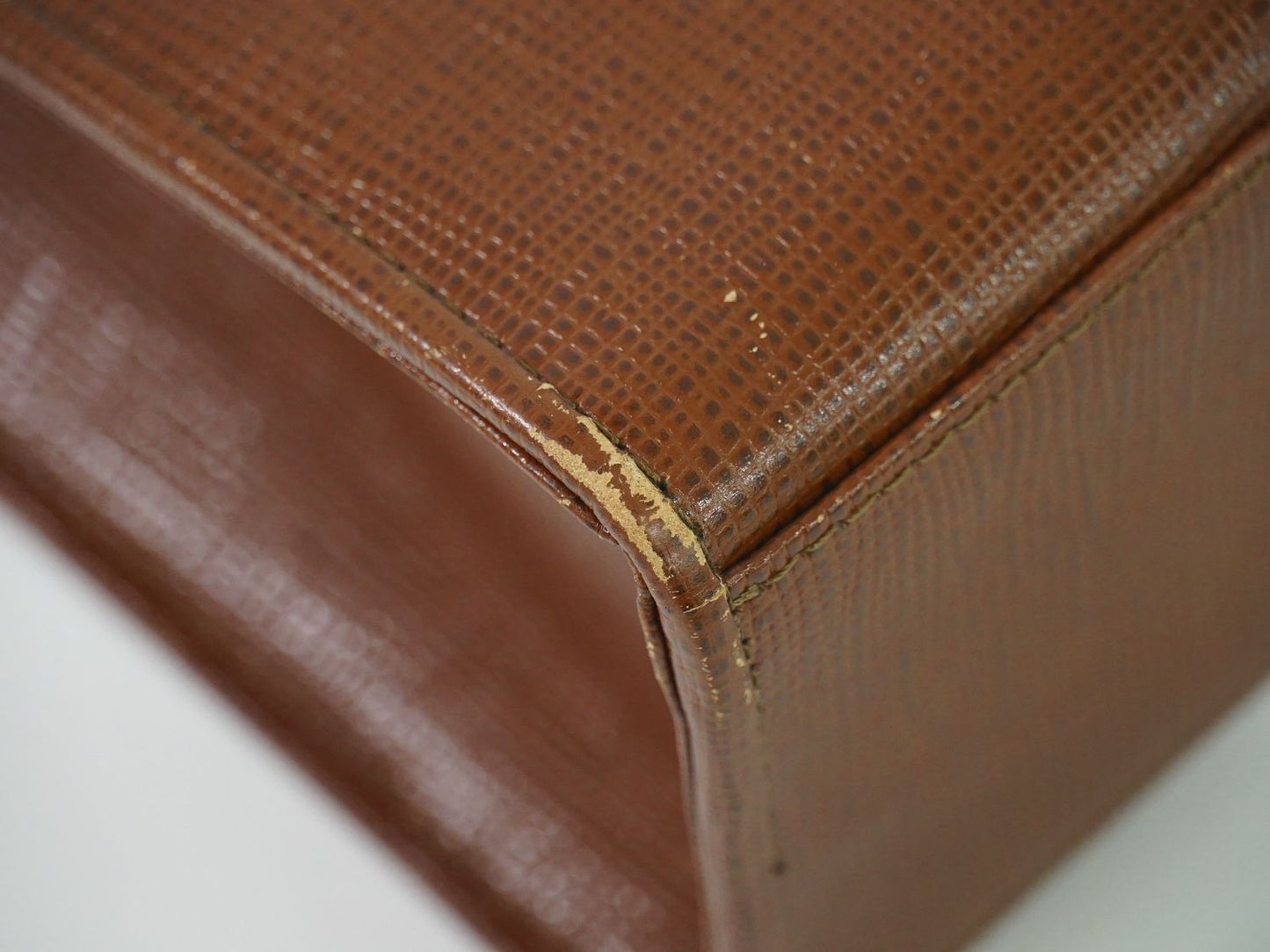 Courreges 2WAY ショルダーバッグ ブラウン