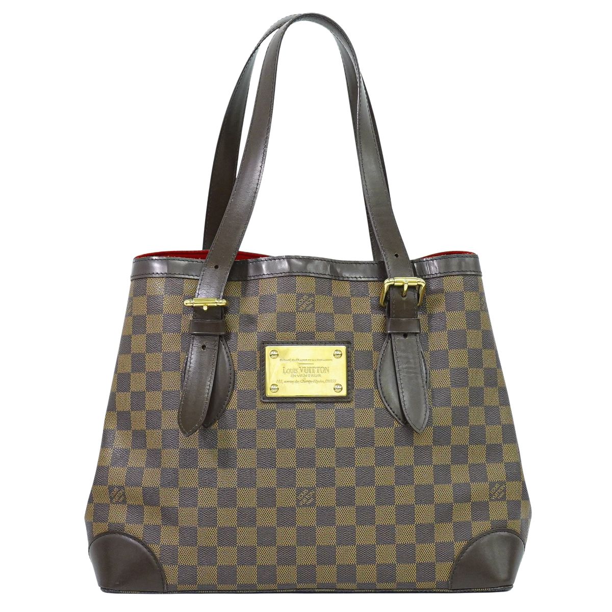 LOUIS VUITTON ハムステッド MM ダミエ エベヌ トートバッグ N51204