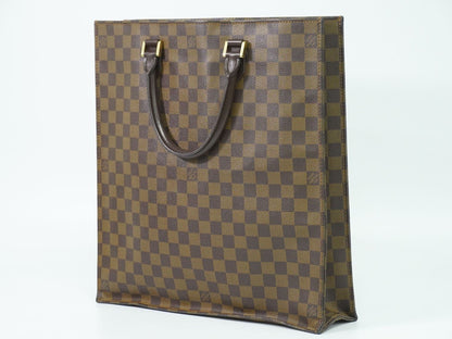 LOUIS VUITTON サックプラ ダミエ エベヌ トートバッグ N51140