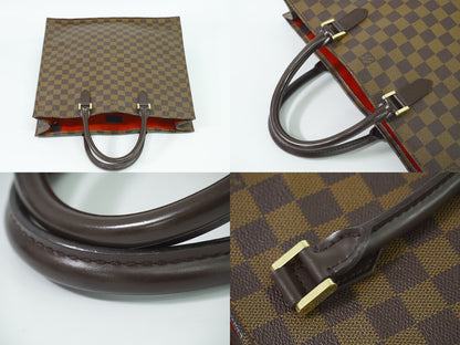 LOUIS VUITTON サックプラ ダミエ エベヌ トートバッグ N51140
