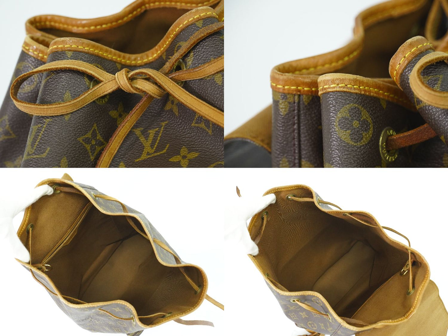 LOUIS VUITTON モンスリ GM モノグラム リュックサック M51135