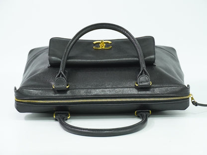 CHANEL ココマーク トートバッグ ブラック