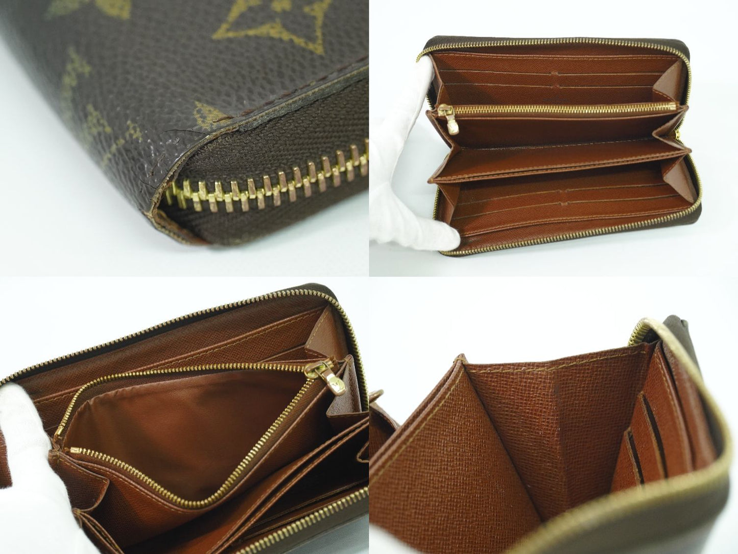 LOUIS VUITTON ジッピーウォレット モノグラム 長財布 M60017