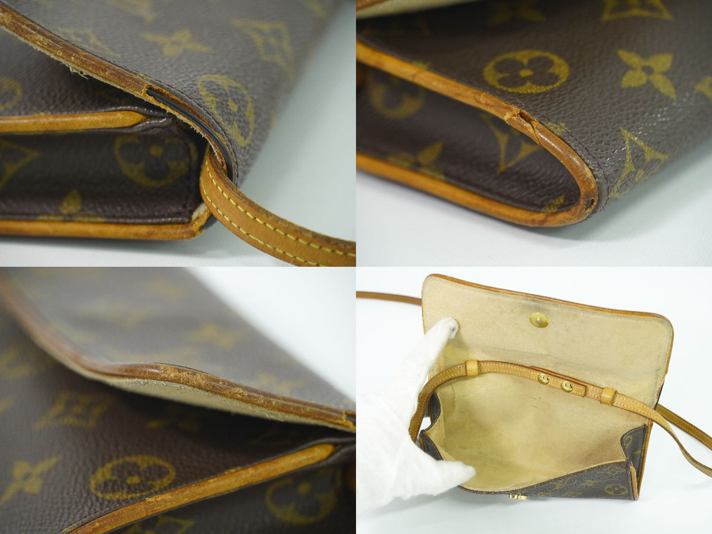 LOUIS VUITTON ポシェットツイン PM モノグラム 2WAY ショルダーバッグ M51854