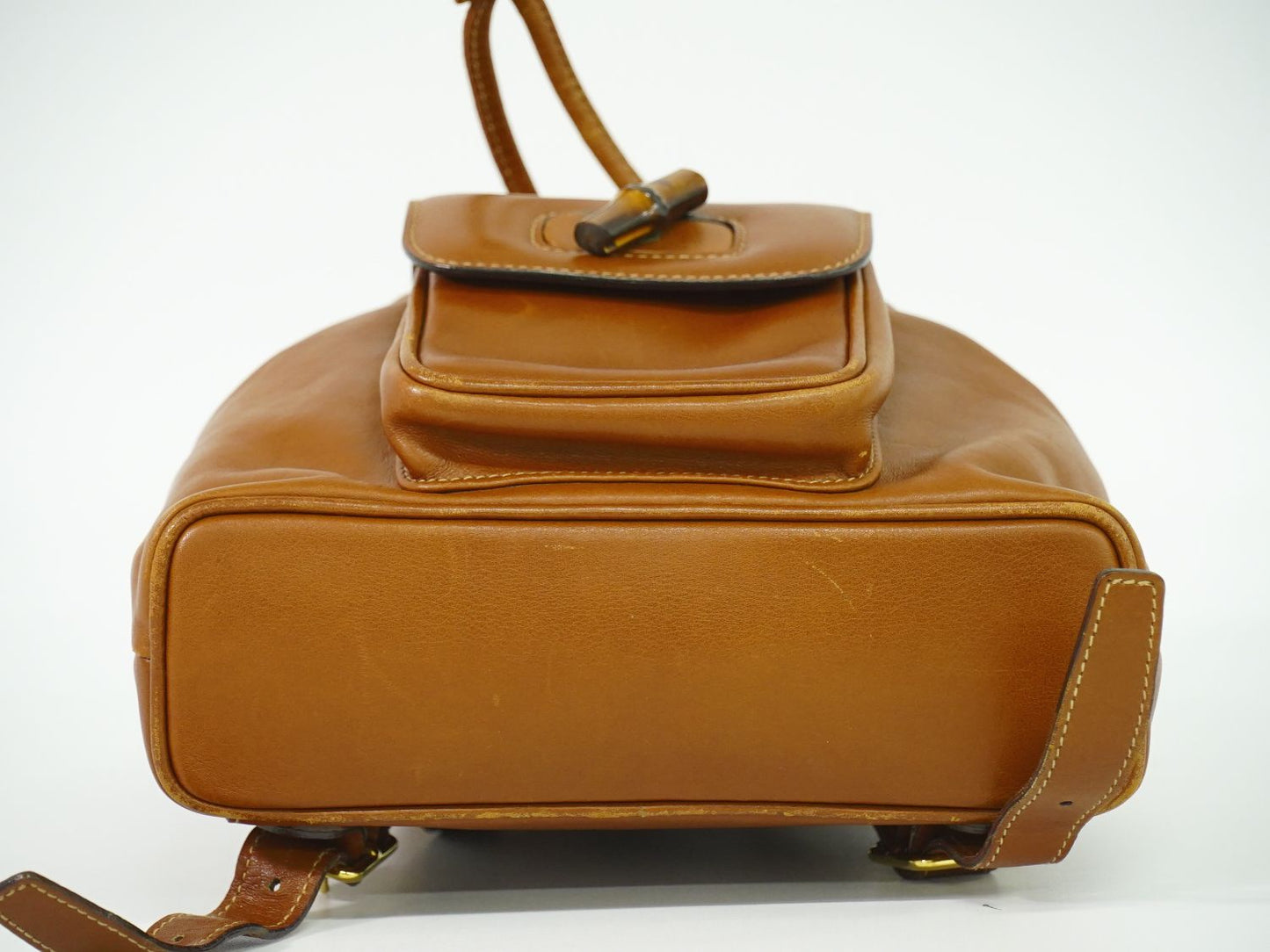 GUCCI バンブー リュックサック ブラウン