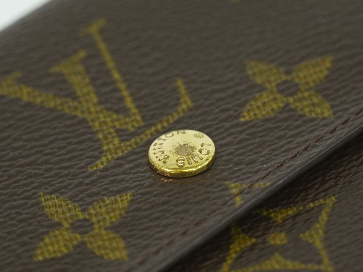 LOUIS VUITTON ポルトモネビエカルトクレディ モノグラム 折財布 M61652