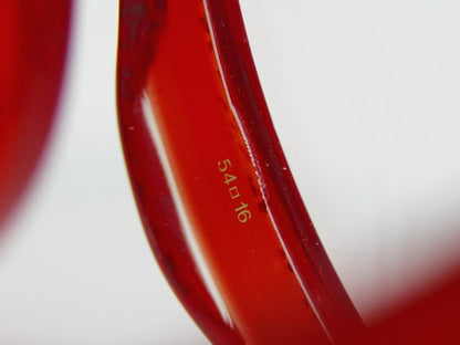 GUCCI インターロッキングG メガネ フレーム レッド GG0039OA