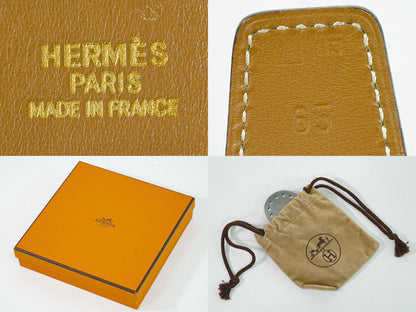 HERMES エヴリン リバーシブル ベルト □A刻 1997年 ブラック ブラウン