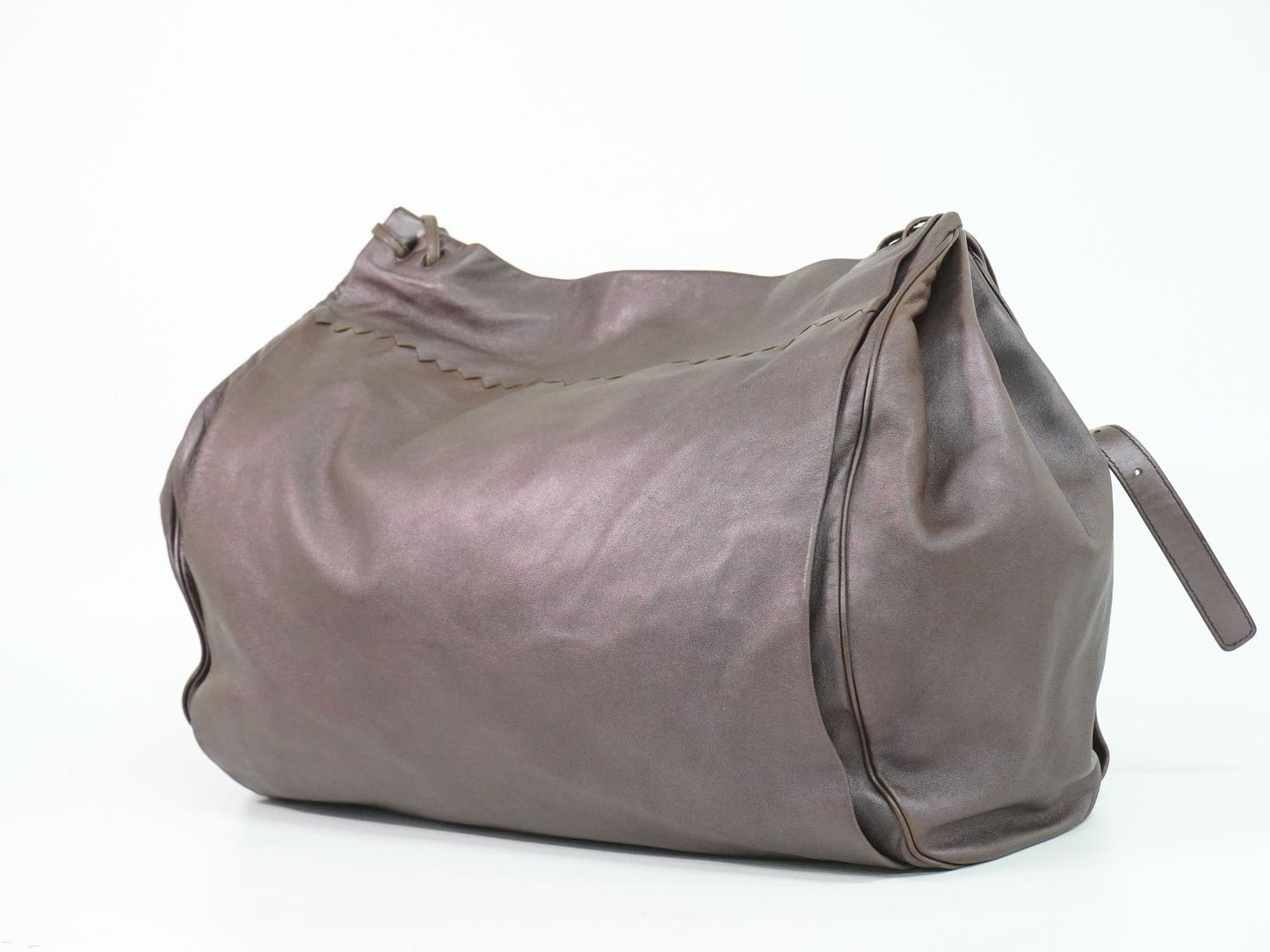 BOTTEGA VENETA イントレチャート ショルダーバッグ ブラウン 248522