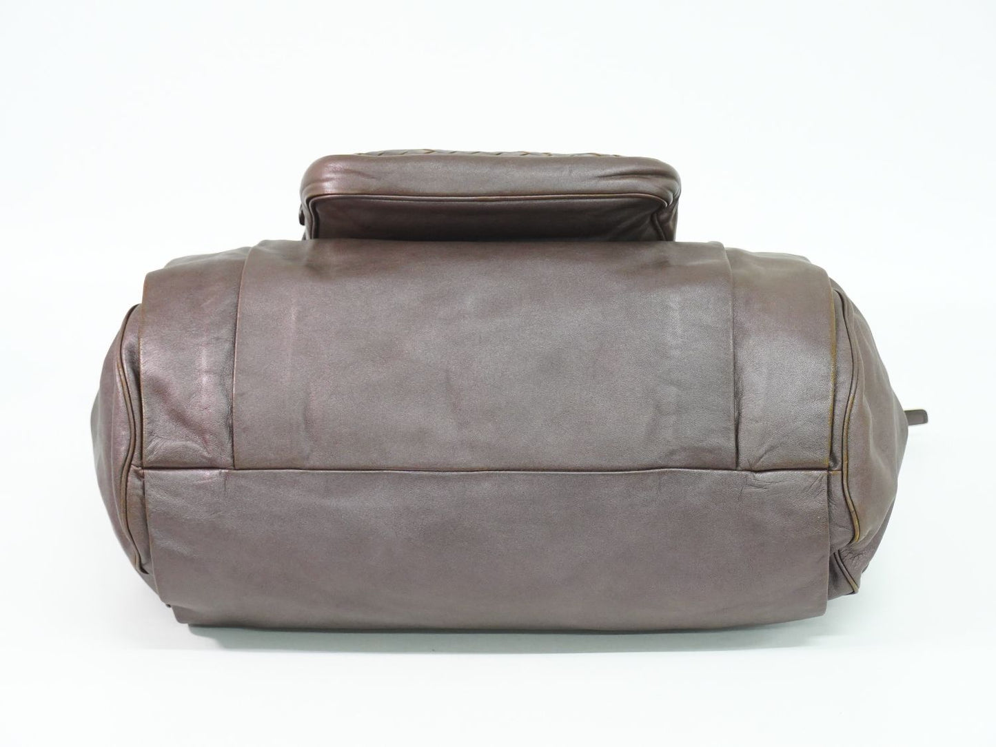 BOTTEGA VENETA イントレチャート ショルダーバッグ ブラウン 248522