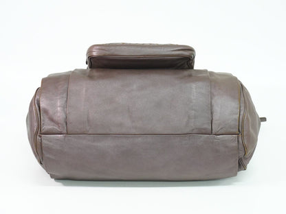 BOTTEGA VENETA イントレチャート ショルダーバッグ ブラウン 248522