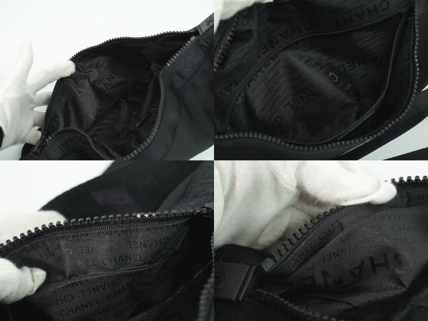 CHANEL ココマーク スポーツライン ボディバッグ ブラック