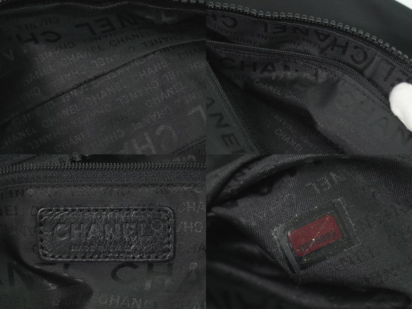 CHANEL ココマーク スポーツライン ボディバッグ ブラック