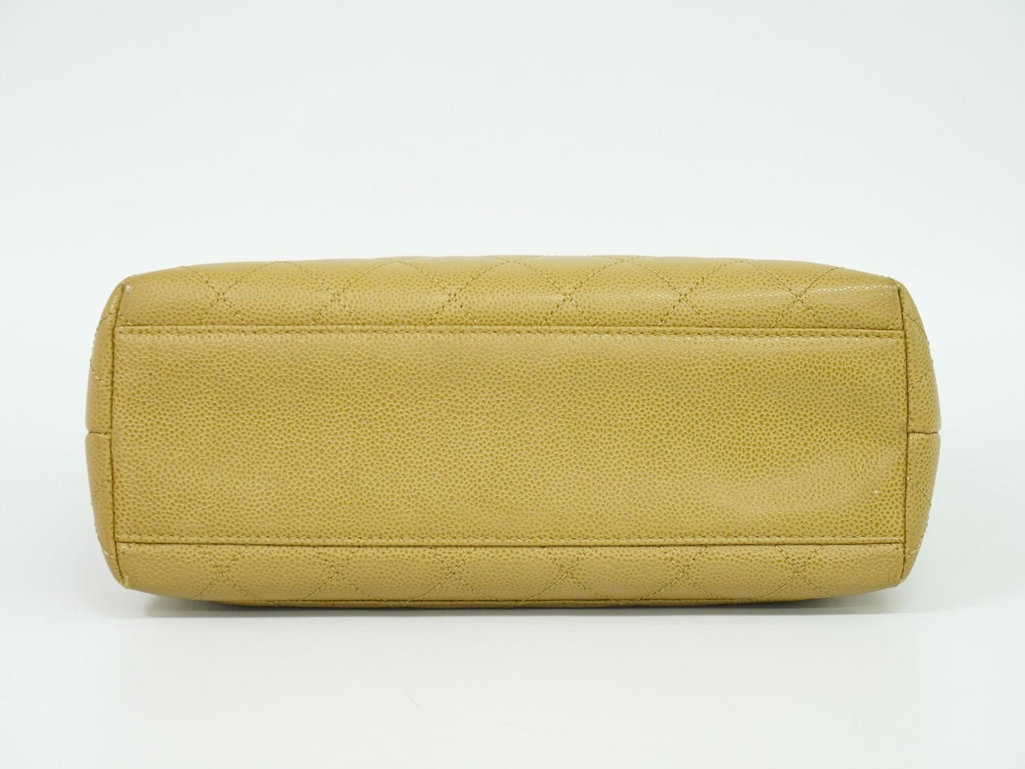 CHANEL ココマーク マトラッセ ハンドバッグ ベージュ