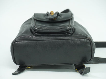 GUCCI バンブー リュックサック ブラック