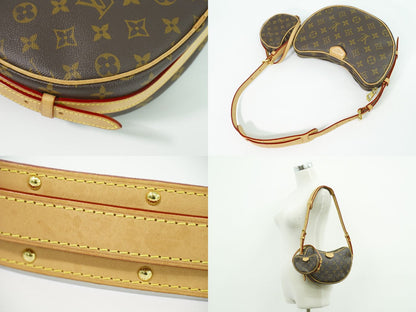 LOUIS VUITTON クロワッサン モノグラム ショルダーバッグ M46828